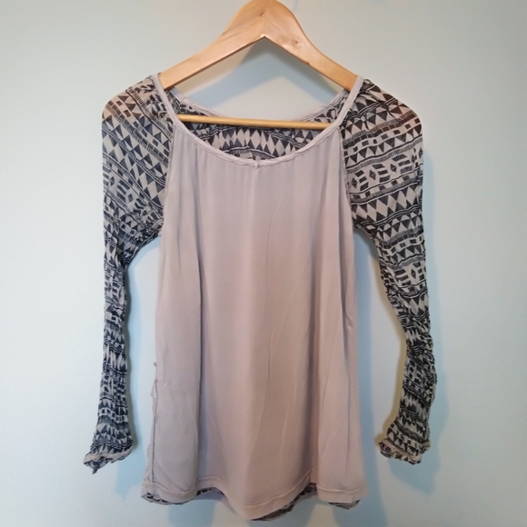 STELLA ROSE 100% silk top two-layers - Picture 3 of 4